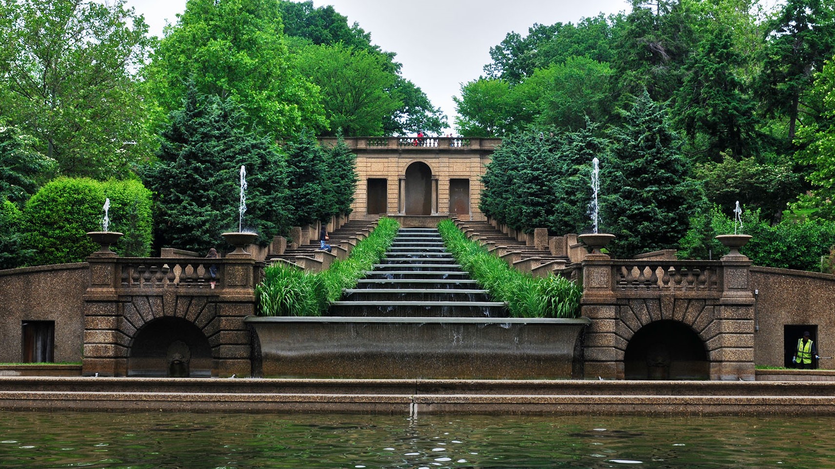 Photo of Meridian Hill Park fountain, photo credit S Markos NPS