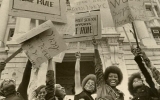 Home Rule demonstration in front of the District Building 1973 DCPL EVENING START COLLECTION