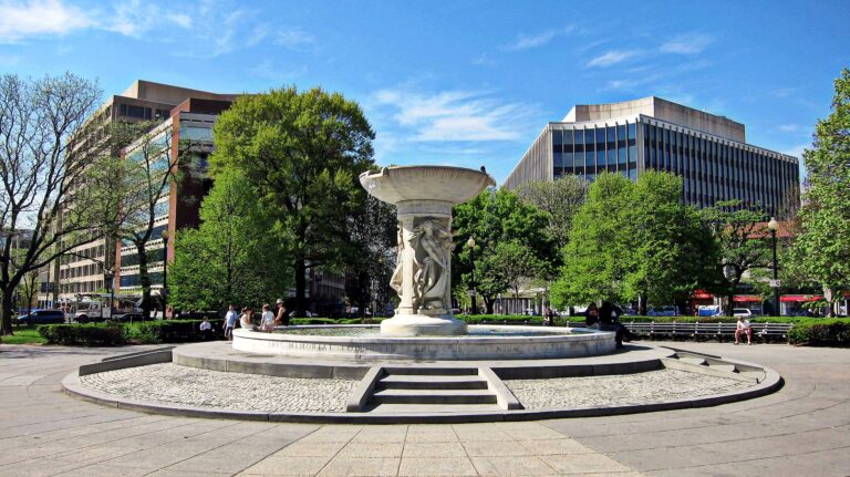 Dupont Circle Fountain facing southwest