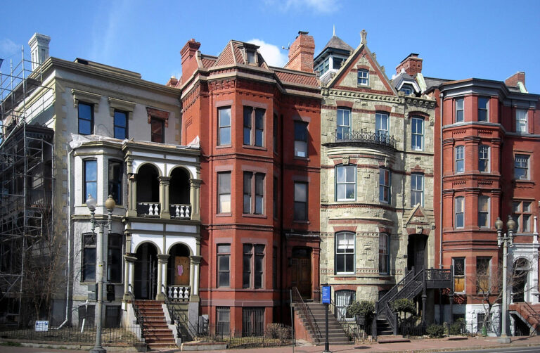 Nos. Four through Eight Logan Circle row homes