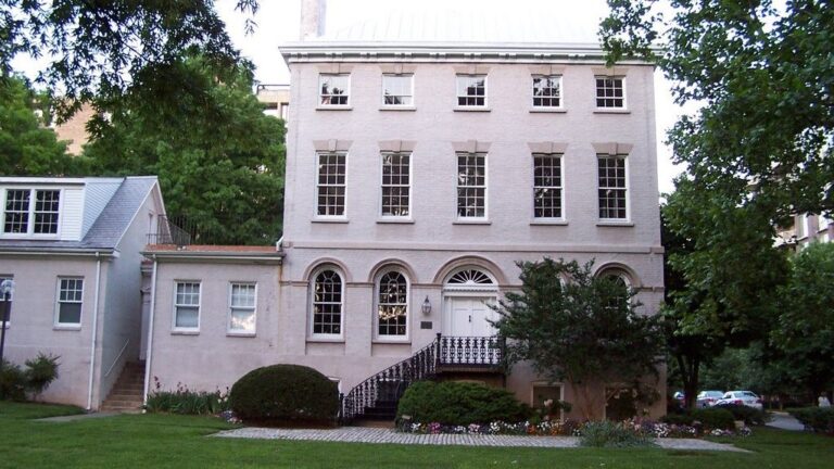 Thomas Law House in Southwest Washington, D.C. MAPIO
