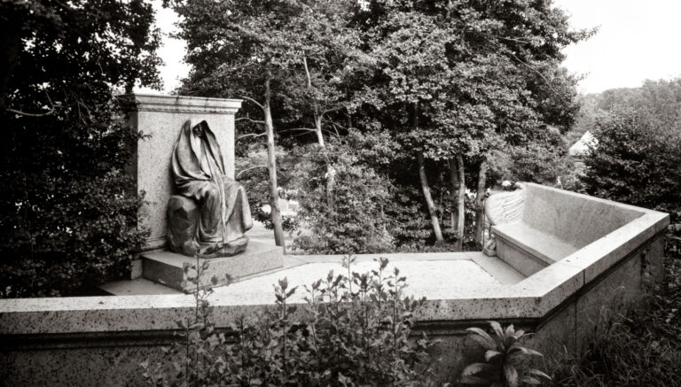 Adams Memorial located in Rock Creek Cemetery Washington