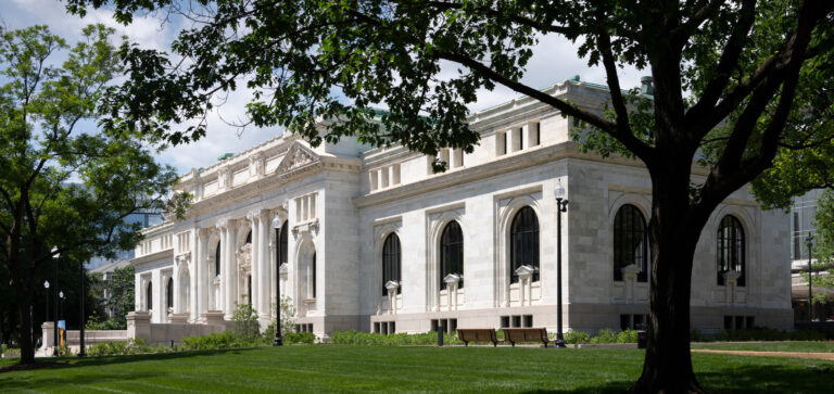 Carnegie Library Building at Mount Vernon Square Washington D.C.
